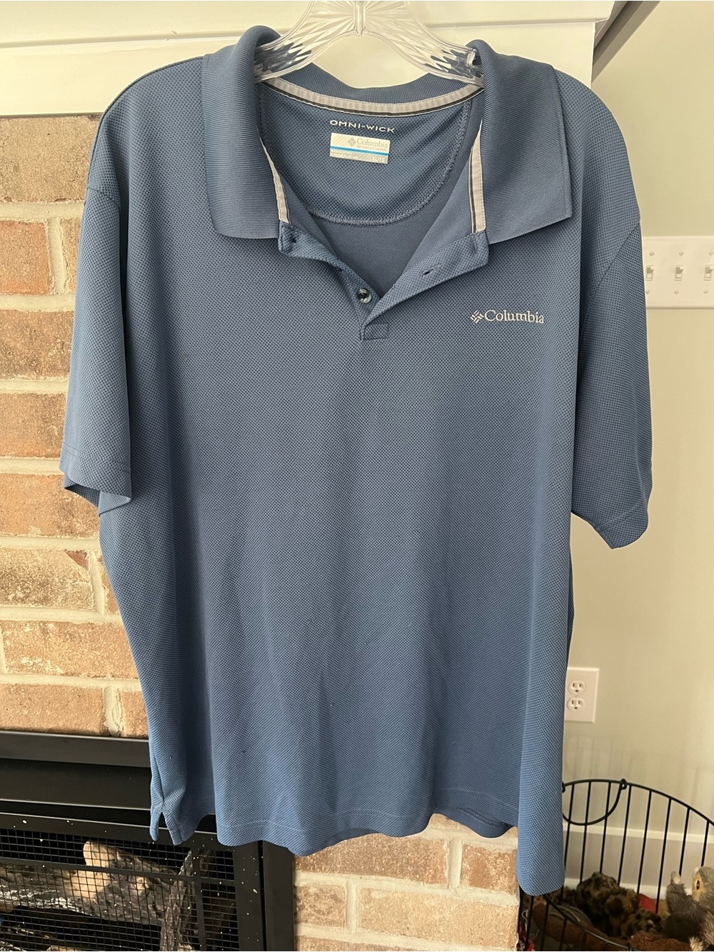 Columbia Men’s Omni-Wick Polo - Slate Blue